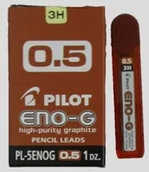 Wkłady do długopisów - Pilot Rysik 0.5 mm Eno-G 3H - miniaturka - grafika 1