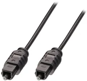 Kable - LINDY Lindy TosLink Cable (optyczny SPDIF), czarny 0,5 m 35210 - miniaturka - grafika 1