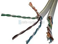 Kable miedziane - Draka Kabel U/Kabel UTP PVC KAT5e DRUT SZARY UC300S 23 (box 305m) (10150003) - miniaturka - grafika 1
