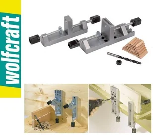 WOLFCRAFT Uniwersalny przyrząd do połączeń kołkowych 3750000 - Pozostałe narzędzia ogrodowe - miniaturka - grafika 3