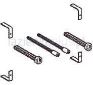 Geberit Komplet przedłużek do UP100, Delta - 240.058.00.1 - Akcesoria hydrauliczne - miniaturka - grafika 2