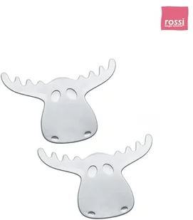 Koziol Podstawki pod kubki RUDOLF 2 szt. srebrne 3542014 - Wystrój wnętrz - miniaturka - grafika 2