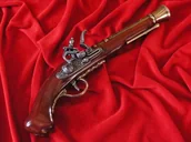 Repliki - broń - Hiszpania ANTYCZNY GARŁACZ Z ZAMKIEM SKAŁKOWYM - miniaturka - grafika 1