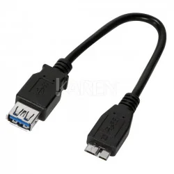 Logilink Kabel USB OTG 20cm (AA0035) - Kable USB - miniaturka - grafika 7