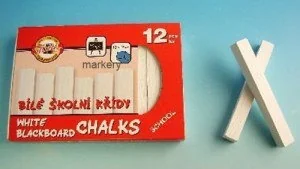 Koh-I-Nor KOH-I-NOOR KREDA SZKOLNA BIAŁA ZESTAW 12 SZT 111505 - Kreda Koh-I-Nor KOH-I-NOOR KREDA SZKOLNA BIAŁA ZESTAW 12 SZT 111505 - Kreda - miniaturka - grafika 1