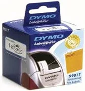 Dymo ETYKIETY NA TECZKI ZAWIESZANE 50X12MM 220SZT (99017) S0722460 - Etykiety samoprzylepne i bloki etykiet - miniaturka - grafika 2