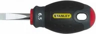 Śrubokręty - Stanley wkrętak FatmaxR płaski krótki pł równ. 4 x 30 mm (1-65-484) - miniaturka - grafika 1