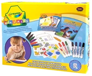 Crayola MINI KIDS MÓJ PIERWSZY ZESTAW ARTYSTYCZNY - 10570 - Zabawki kreatywne - miniaturka - grafika 2