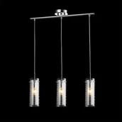 Lampy sufitowe - Luxera Żyrandol Nowoczesny ZWIS 3pł PALMIRA 68001 - miniaturka - grafika 1