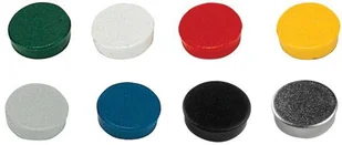 Bi-Office Magnesy do tablic 30mm mix kolorów 10szt. GIM131709 - Akcesoria do tablic - miniaturka - grafika 3