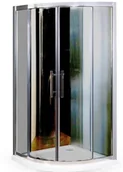 Kabiny prysznicowe - PMD Piramida Rodos 80 PW 185 KAB-PW-80-P - miniaturka - grafika 1