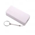 Powerbanki - TelForceOne Bateria mobilna Power Bank uniwersalny SETTY 4400mAh biały GSM014434 - miniaturka - grafika 1