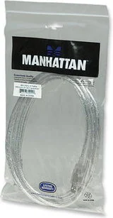 Manhattan Kabel USB a-b m/m 3m (srebrny) 340458 - Kable USB - miniaturka - grafika 6