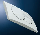 Przyciski spłukujące - Geberit przycisk spłukujący Delta20 biały 115.100.11.1 - miniaturka - grafika 1