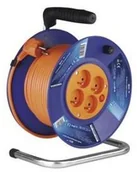 Przedłużacze i rozgałęźniki - HBF na bębnie EMOS 4x zásuvka 30m DG-4ZR-F04) Pomarańczowy - miniaturka - grafika 1