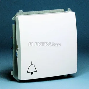 Kontakt Simon Wyłącznik ścienny Basic dzwonek (moduł) BMD1.01/11 biały - Wyłączniki światła i elektryczne - miniaturka - grafika 2