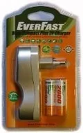 Ładowarki i akumulatory - EverFast Ładowarka z 2xAA 2600 mAh + Adapter z R6 na R14 - miniaturka - grafika 1