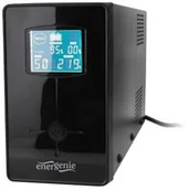 Zasilacze awaryjne UPS - Gembird UPS LINE-INTERACTIVE 650VA 2X IEC 1X SCHUKO 230V LCD - miniaturka - grafika 1