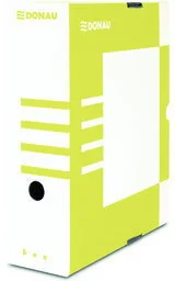 Donau Pudło archiw. A4 100mm kartonowe - żółty - Pudła i kartony archiwizacyjne - miniaturka - grafika 2