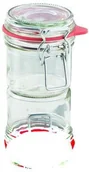 Pojemniki kuchenne - Leifheit Słoik z hermetycznym zamknięciem 135 ml 03190 - miniaturka - grafika 1