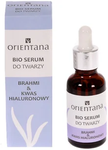 Orientana Bio Serum do twarzy BRAHMI i kwas hialuronowy 30ml - Serum do twarzy - miniaturka - grafika 2