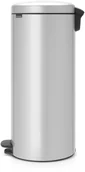 Kosze na śmieci - Brabantia Kosz na śmieci pedałowy NewIcon 30l metaliczny szary - miniaturka - grafika 1