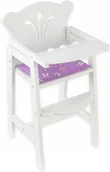 Zabawki interaktywne dla dzieci - KidKraft Lil Doll Wysokie Krzesełko ZK-61101 - miniaturka - grafika 1