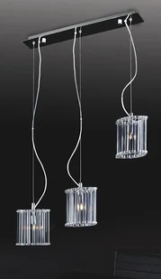 Italux Crystal X Lampa wisząca MD61109-3A - Lampy sufitowe - miniaturka - grafika 4