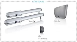 Somfy NAPĘD DO BRAMY SKRZYDŁOWEJ 400kg + PILOT - Napędy i siłowniki do bram - miniaturka - grafika 3