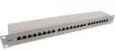 Szafy rack - InLine InLine Patch Panel 19" Cat.6A 24 port 1U światła szary RAL7035 76824I - miniaturka - grafika 1