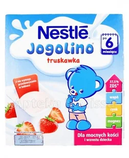 Nestle Deserek, Jogolino truskawka, 6m+, 4x100g - Desery dla dzieci - miniaturka - grafika 2