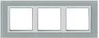 SIMON KONTAKT Ramka 3 potrójna kryształ-natural / ramka pośrednia biała 82637-60 SIMON 82 NATURE 82637-60/KON - Klawisze i ramki - miniaturka - grafika 2