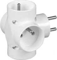 Gniazdka elektryczne - Timex Rozgałęźnik rozdzielacz R-48 - 4 gniazda - miniaturka - grafika 1