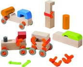 Klocki - Haba Podstawowy zestaw klocków Technik 26szt 3435 - miniaturka - grafika 1