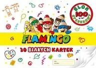 Szkolne artykuły papiernicze - Titanum Blok rysunkowy A4 Flamingo biały 20 kartek - miniaturka - grafika 1