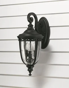 Elstead Lighting Kinkiet ENGLISH BRIDLE  FE/EB2/M BLK IP44 - Lampy ogrodowe - miniaturka - grafika 2
