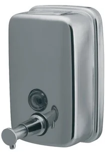 Masterline Dozownik mydła  0 5 l stal chrom - Dozowniki papieru i mydła dla firm - miniaturka - grafika 3