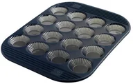 Formy do ciast - Mastrad silikonowa forma do mini tartaletek szara MA-F43014 - miniaturka - grafika 1