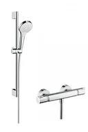 Zestawy prysznicowe - Hansgrohe Croma Select S Vario Zestaw prysznicowy 65 cm chrom/biały 27013400 - miniaturka - grafika 1