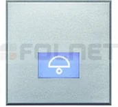 Wyłączniki światła i elektryczne - Bticino Klawisz z podświetlanym symbolem dzwonek AXIAL 2 mod - Btcino Axolute HD - miniaturka - grafika 1