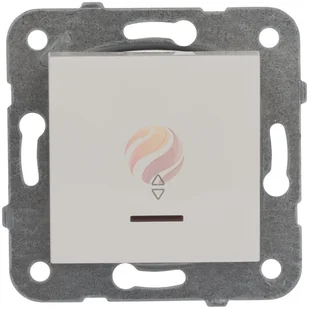 Viko Karre - Łącznik schodowy podświetlany biały 90963663 - Wyłączniki światła i elektryczne - miniaturka - grafika 2