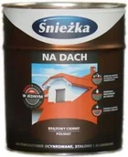 Farby olejne i specjalne - Śnieżka Farba poliwinylowa FARBA NA DACH Czerwona jasna 10L - miniaturka - grafika 1