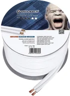 Kable - Oehlbach Przewód głośnikowy 306 2 x 4.00 mm biały 10 m - miniaturka - grafika 1