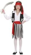 Stroje karnawałowe - Widmann 02637 - Kinderkostüm Piratin, Hemd mit Weste, Rock, Gürtel und Stirnband - miniaturka - grafika 1