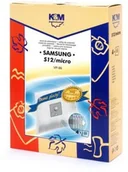 Worki do odkurzaczy - K&M Worki do odkurzacza 4 szt S12/micro - miniaturka - grafika 1