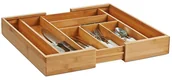 Pojemniki na sztućce - Zeller Rozsuwany Pojemnik na sztućce wkład do szuflady, B0015FRJ26 - miniaturka - grafika 1