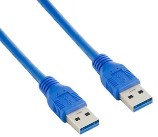 4World Kabel USB 3.0 męskie - męskie1 mniebieski 08937 - Kable USB - miniaturka - grafika 3