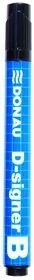 DONAU Marker sucho. D-Singer B - czarny - Markery do tablic - miniaturka - grafika 2
