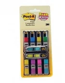 Zakładki indeksujące - Post-it ZAKŁADKI INDEKS. PP 12x43mm-8x20k STRZAŁKA-2x20k - miniaturka - grafika 1