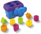 Klocki - Fisher Price Słonik pełen kształtów - miniaturka - grafika 1